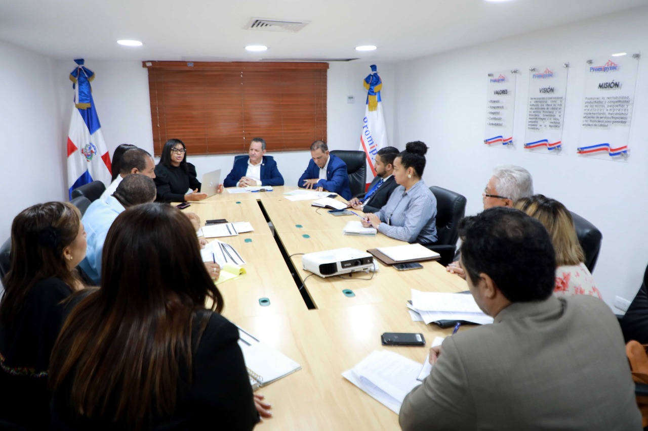 Director Promipyme se reúne con ejecutivos UASAID y MICM